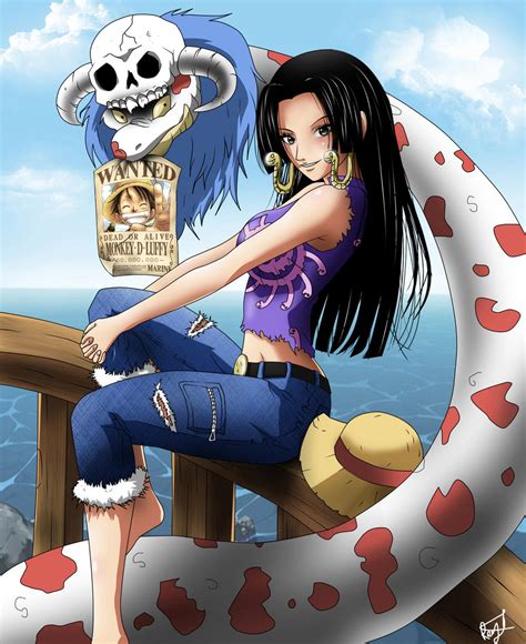 Boa Hancock one piece by reynaldo-007 on DeviantArt