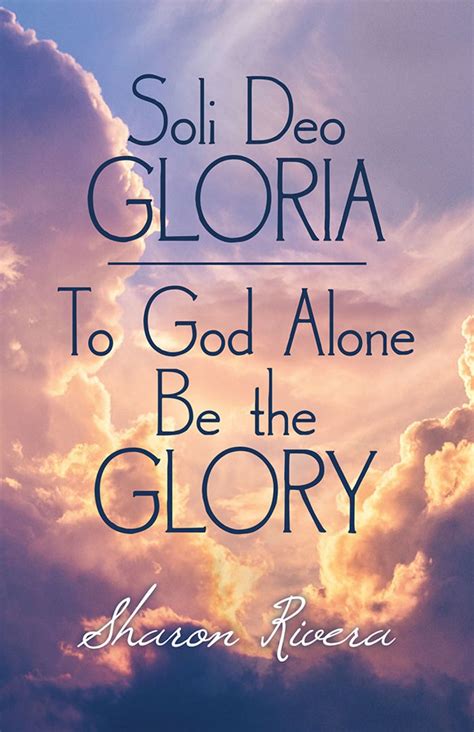 Soli Deo Gloria (eBook) | Bible verse background, Christian messages ...