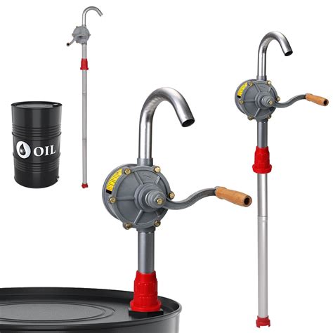 Snapklik.com : Vevitts 15 To 55 Gallon Drum Pump Rotary Hand Liquid ...