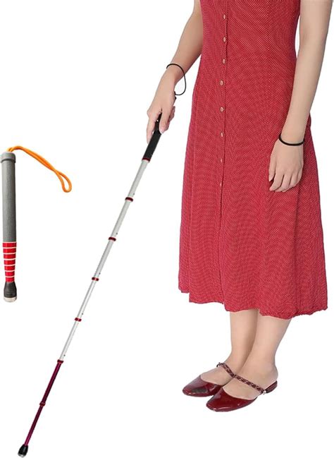 Amazon.com: Telescopic Blind Cane with Rolling Tip - 139.5cm/55in ...