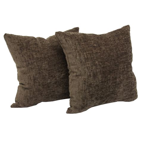 brown throw pillows