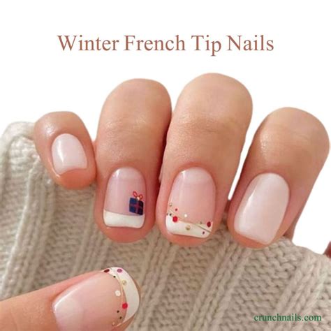 Winter French Tip Nails - A Classic Beauty Trend