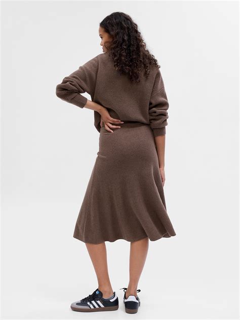 Midi Sweater Skirt