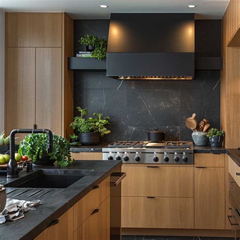 Kitchen Design Ideas Black Countertops
