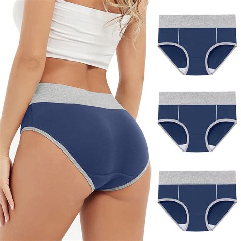 3 Pack Womens Panties Clearance Under $5 Comfortsoft Wicking Stretchy ...