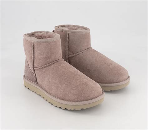 UGG Classic Mini II Boots Rose Grey - Women's Ankle Boots