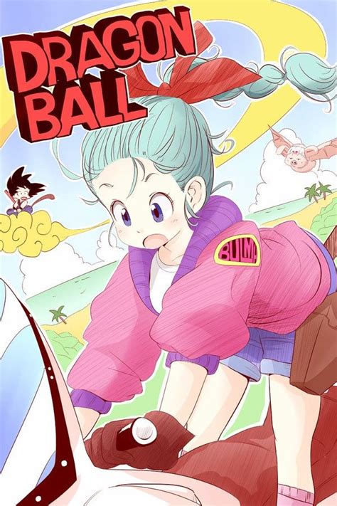 Bulma, Goku, and Oolong