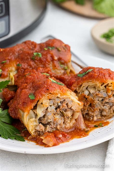 Slow Cooker Cabbage Rolls