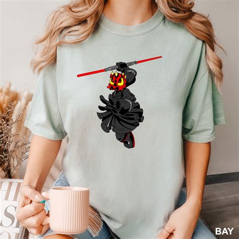Donald Duck Darth Maul Shirt,star Wars Darth Maul Shirt,disney Star ...