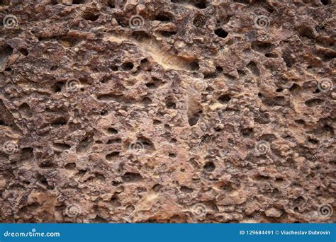 Weathered Sandstone Surface. Ancient Rough Texture of Natural Stone ...