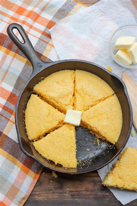 Southern Skillet Corn Bread Recipe » Campfire Foodie