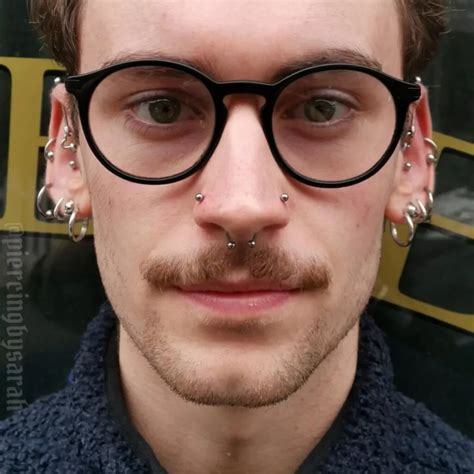 21 Cool Nose Piercing Ideas for Men - Outfit Trends