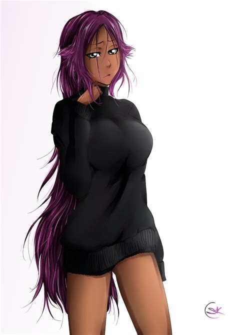 Shihouin Yoruichi by Kamest on DeviantArt