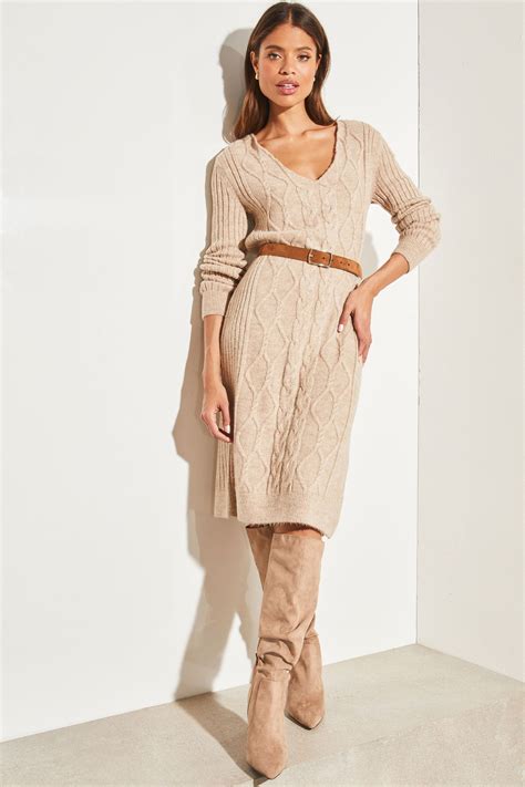 Lipsy knitted dress online