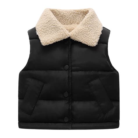 Pedort Boy Puffer Vest Toddler Winter Down Vest Lightweight Sleeveless ...