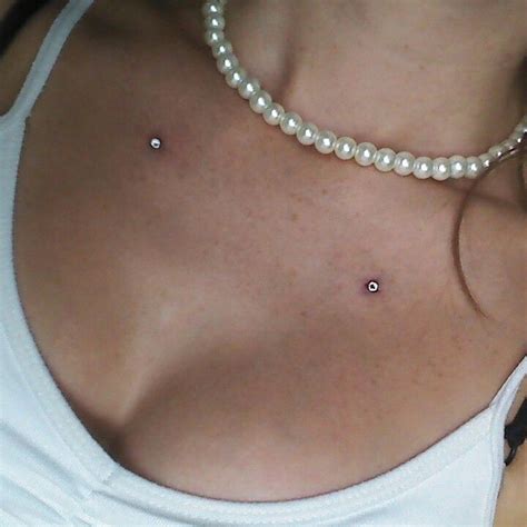 Dermal Collar Bone Piercing