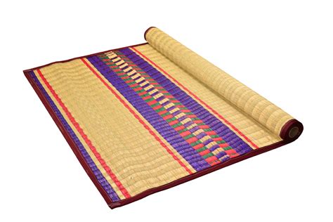 Double weaving 2 person sleeping mat (color) - Yaall Korai Mats
