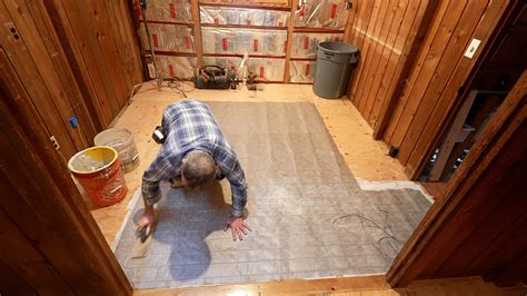 The Thinnest Floor Heat Mat for Tile Ever! — Bathroom Remodeling Teacher