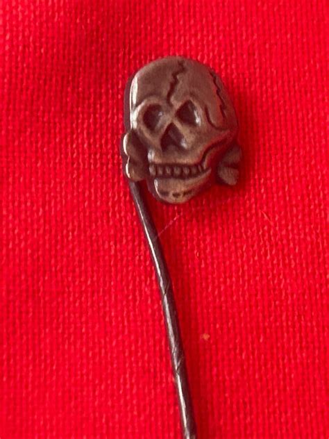SS Death's Head Stick Pin German WWII | #4651361801