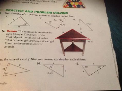 Practice and Problem Solving - Analytic Geometry