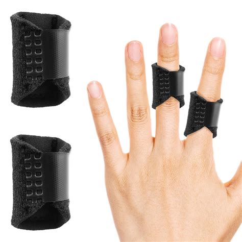 2 Pcs Little Finger Splint, Finger Support for Arthritis, Pinky Finger Splint for Straighten ...