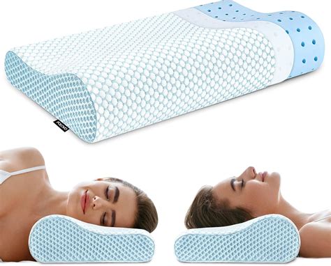 Memory Foam Pillows Neck Pillow Bed Pillow for Sleeping Ergonomic ...
