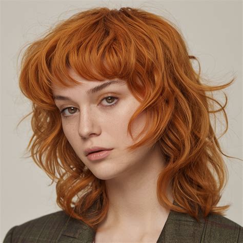 16 Gorgeous Wolf Cut Ideas For Curly Ginger Hair That Will Turn Heads