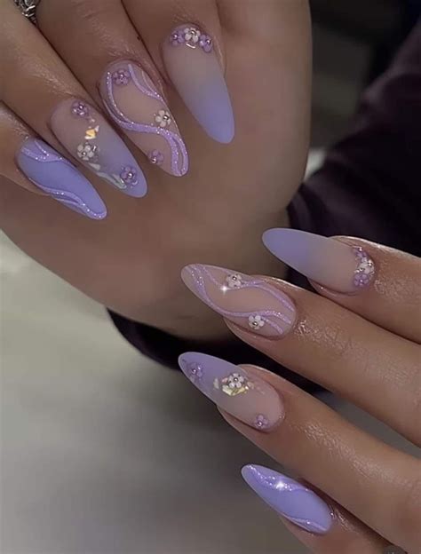 Pin by Laura on Nail Nirvana in 2025 | Lilac nails, Purple nails ...