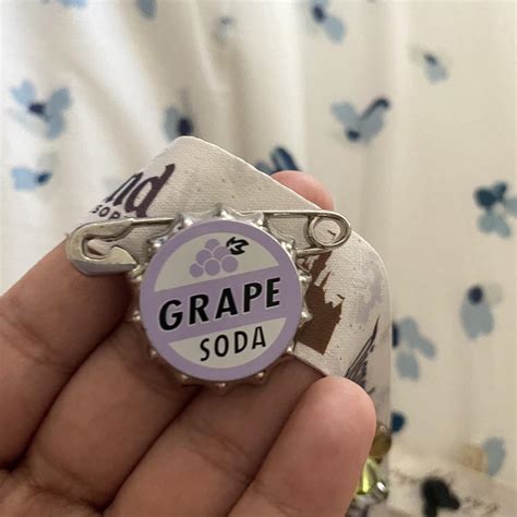 UP grape soda pin Essentially new, has just been... - Depop