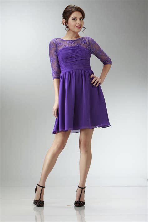 Short Party Dresses With Long Sleeves at Vaughn Josephs blog