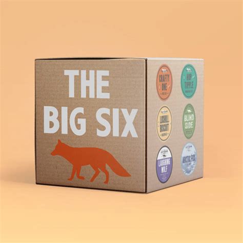 Crafty Big Six Six Pack Of Beers By Crafty Brewing | notonthehighstreet.com