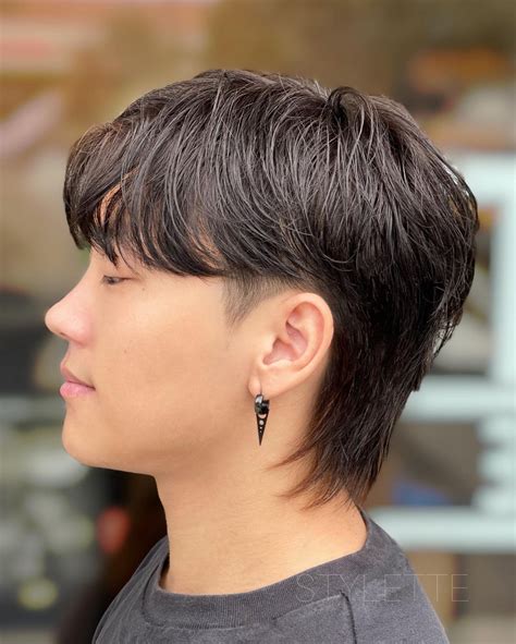 Curtain Mullet Haircut