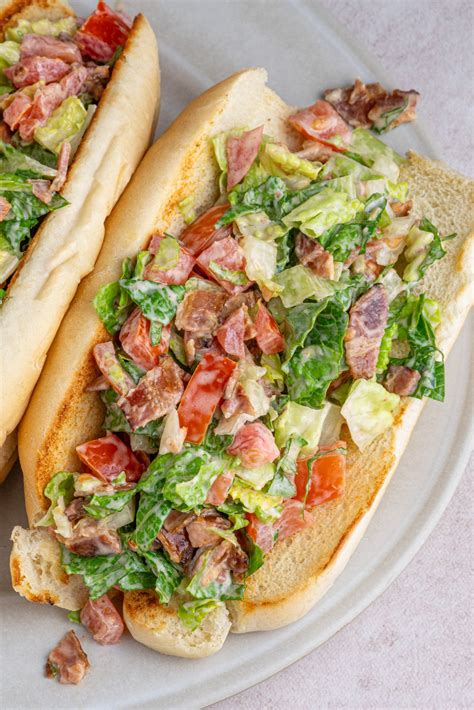 Easy Chopped BLT Sandwiches - The Schmidty Wife