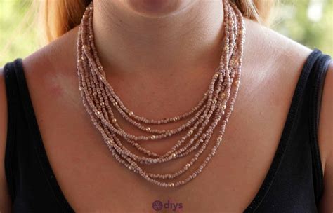 Seed Bead Multi Strand Necklace How To Make A - World Wide Weft