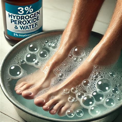 Hydrogen Peroxide Soak: Effective Foot Fungus Remedies
