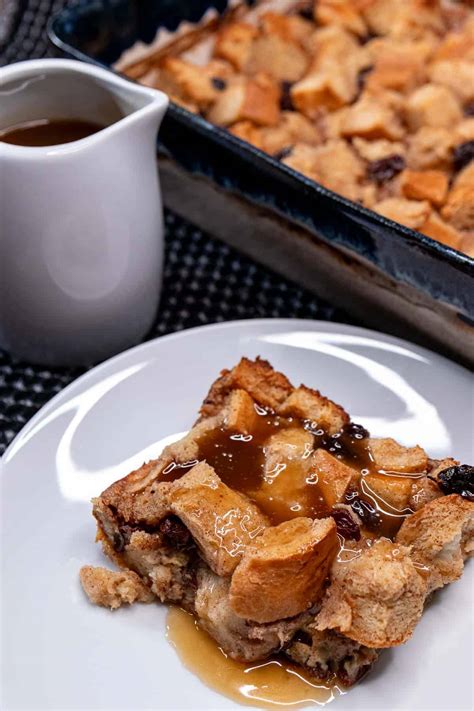 New Orleans Bread Pudding with Bourbon Sauce - The Night Owl Chef