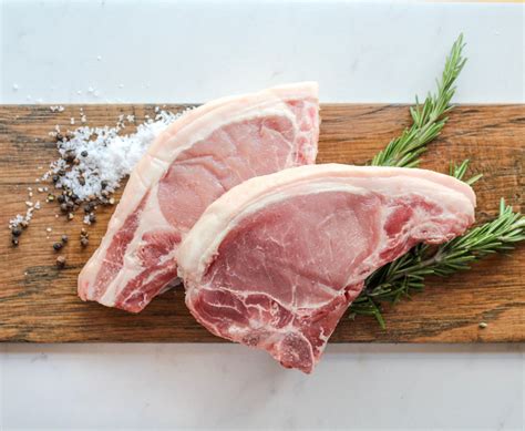 Organic Pasture Raised Bone-in Pork Chops - HH Farmstead