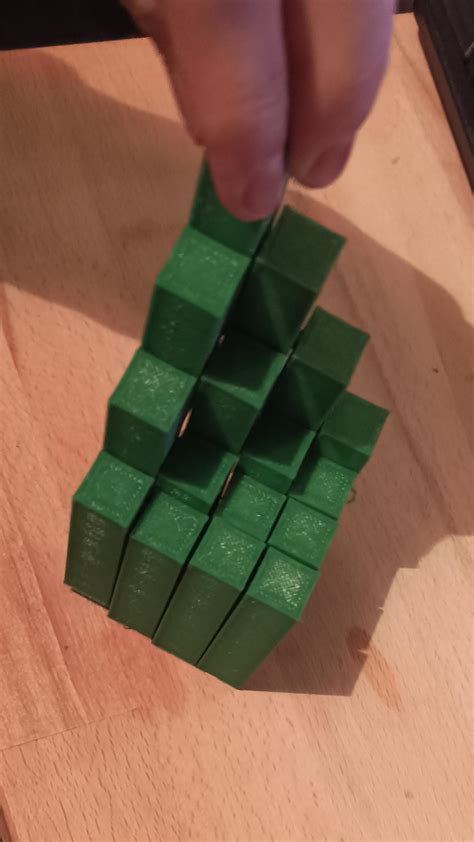 3D printable Magic Sliding Fidget Cubes • made with ender 5 plus・Cults
