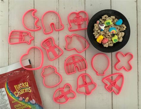 Lucky Charms Cereal Shapes