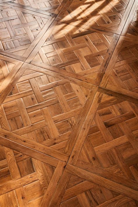 Reclaimed Parquet de Versailles Contoured | Wooden floor pattern ...