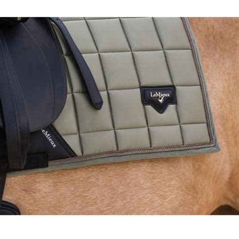 LeMieux Loire Classic Dressage Saddle Pad in Fern | Country & Stable