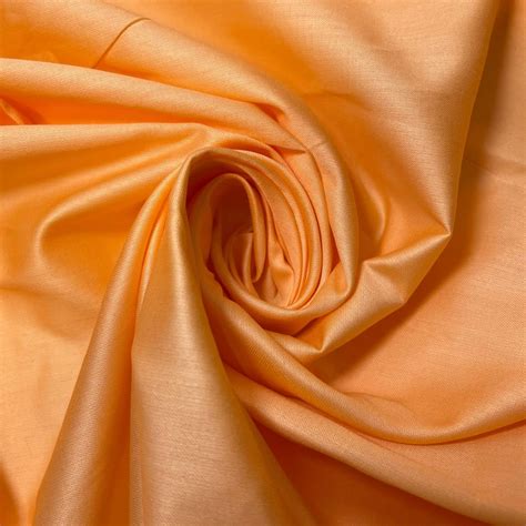 Cotton Sateen Fabric Plain Dyed Fabric Draping Dress Making 44" - 112 cm Wide Sold As 1 Meter ...