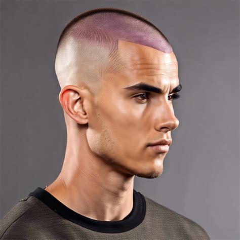 15 Big Forehead Buzz Cut Styles to Enhance Your Look – Burst of Style