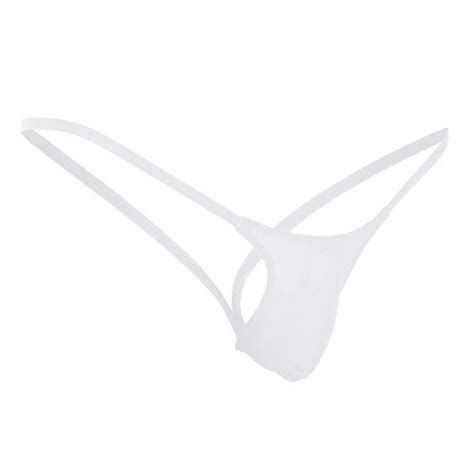 LQCMBYF Sexy Mens Underwear Open Back Mens Underpants Low Waist Briefs G-String Thong Underwear ...