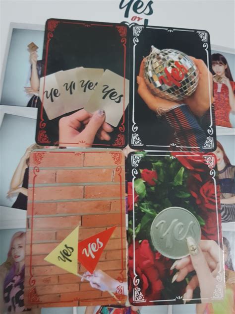 WTS Twice Yes or Yes Hand Photocards, Hobbies & Toys, Memorabilia ...