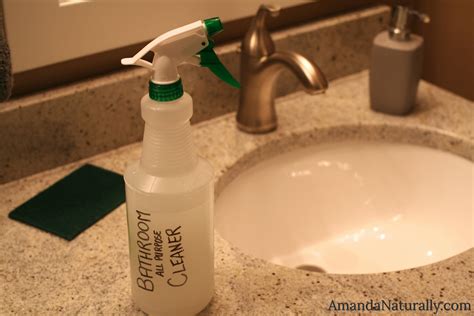Natural Bathroom Cleaner