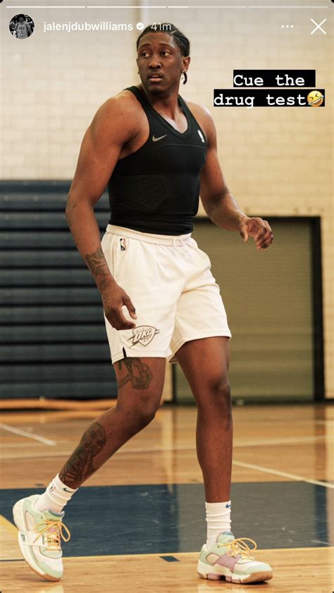 Jalen Williams, la révélation du Thunder a l'air d'avoir doublé de volume