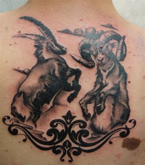 Design Tattoos Capricorn Vs Aries - Inofashionstyle.com