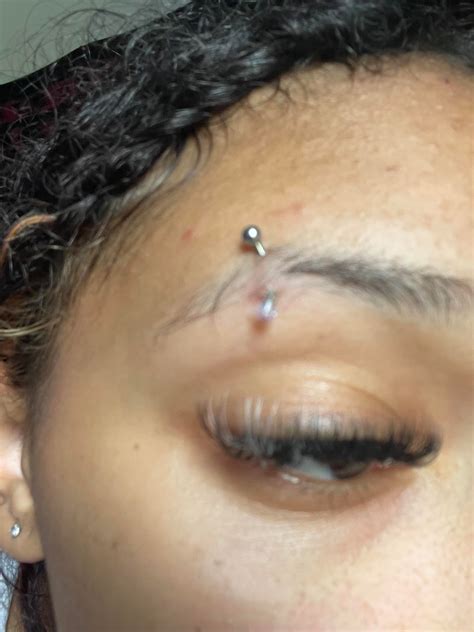 how to treat infected eyebrow piercing? : r/PiercingAdvice