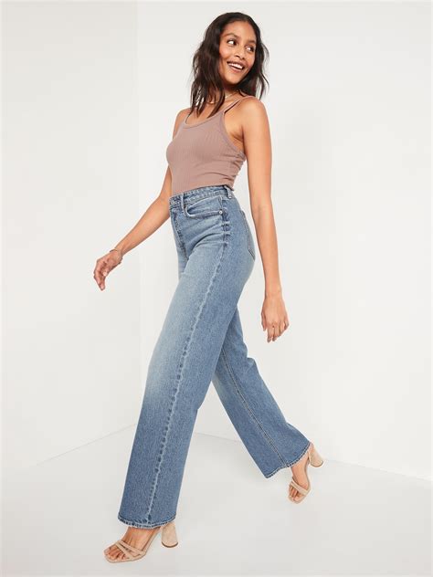 Extra High-Waisted Wide-Leg Jeans for Women | Old Navy
